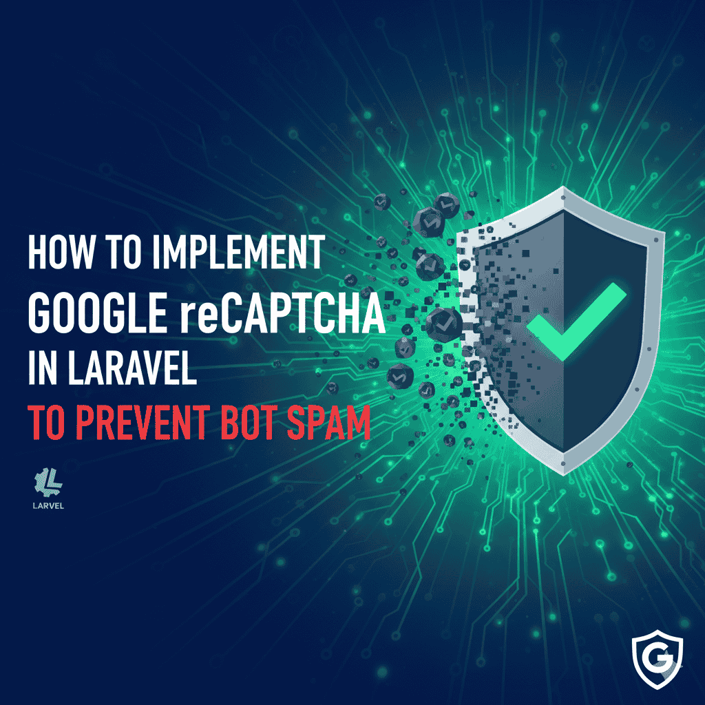 How to Implement Google reCAPTCHA in Laravel to Prevent Bot Spam