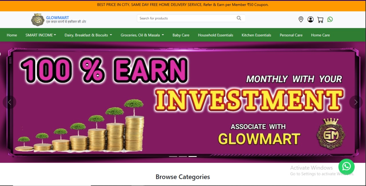 Glow Mart E-Commerce